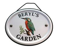Mulberry Studios Decorative Bird Garden Sign - Beryl's Garden