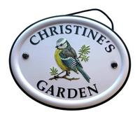 Mulberry Studios Decorative Bird Garden Sign - Christine's Garden