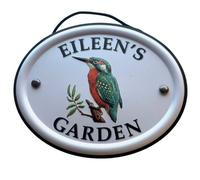 Mulberry Studios Decorative Bird Garden Sign - Eileen's Garden