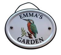 Mulberry Studios Decorative Bird Garden Sign - Emma's Garden