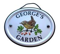 Mulberry Studios Decorative Bird Garden Sign - George's Garden
