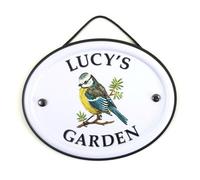 Mulberry Studios Decorative Bird Garden Sign - Lucy's Garden