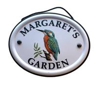 Mulberry Studios Decorative Bird Garden Sign - Margaret's Garden