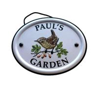 Mulberry Studios Decorative Bird Garden Sign - Paul's Garden