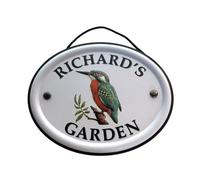 Mulberry Studios Decorative Bird Garden Sign - Richard's Garden