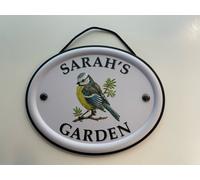 Mulberry Studios Decorative Bird Garden Sign - Sarah's Garden