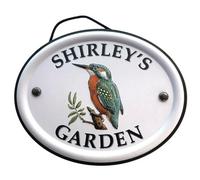 Mulberry Studios Decorative Bird Garden Sign - Shirley's Garden