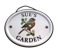Mulberry Studios Decorative Bird Garden Sign - Sue's Garden