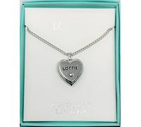 Mulberry Studios LOTTIE Named Chosen Lockets/ Pendants With Picture Holder Presented Beautifully By Sterling Effectz, Pink,Black