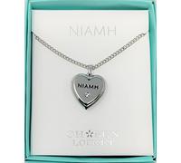 Mulberry Studios NIAMH Named Chosen Lockets/ Pendants With Picture Holder Presented Beautifully By Sterling Effectz, Pink,Black