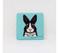 Mulberry Studios Pet Coaster - Some Bunny Dutch Rabbit in Blue Mulberry Studios Blue