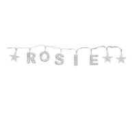 Mulberry Studios ROSIE - Indoor Decorative LED String Lights Hanging Decorations Light Up Your Name in LED Clear Lights