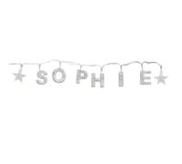 Mulberry Studios Sophie - Indoor Decorative LED String Lights Hanging Decorations Light Up Your Name in LED Clear Lights
