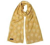 Mulberry Tree Print Fashion Scarf (Mustard)