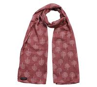 Mulberry Tree Print Fashion Scarf (Red)(Size:L)