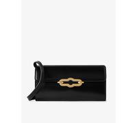 Mulberry Womens Black Pimlico Leather Wallet on Strap