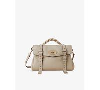 Mulberry Womens Mulberry Alexa Leather Satchel Bag Chalk 1 Size
