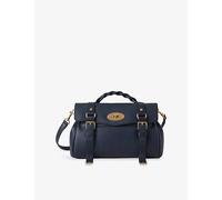 Mulberry Womens Mulberry Alexa Leather Satchel Bag Night Sky 1 Size