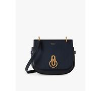 Mulberry Womens Mulberry Amberley Small Leather Satchel Bag Night Sky 1 Size