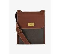 Mulberry Womens Mulberry Antony Grained-Leather Messenger Bag Mole-Cognac 1 Size