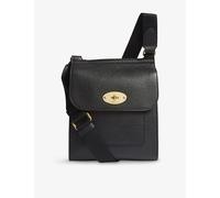 Mulberry Womens Mulberry Antony Small Grained-Leather Messenger Bag Black 1 Size