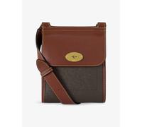 Mulberry Womens Mulberry Antony Small Grained-Leather Messenger Bag Mole-Cognac 1 Size