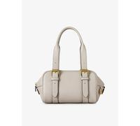 Mulberry Womens Mulberry Boston Small Leather Grab Bag Chalk 1 Size