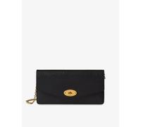 Mulberry Womens Mulberry Darley Leather Clutch Bag Black 1 Size