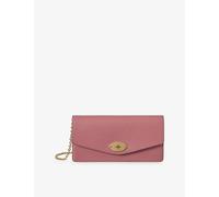 Mulberry Womens Mulberry Darley Leather Clutch Bag Pink Scrumpy