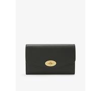Mulberry Womens Mulberry Darley Medium Grained Leather Wallet Black 1 Size