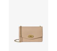 Mulberry Womens Mulberry Darley Small Grained-Leather Clutch Bag Crumpet 1 Size