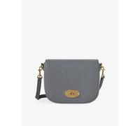 Mulberry Womens Mulberry Darley Small Leather Cross-Body Bag Foggy Grey