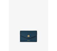 Mulberry Womens Mulberry Folded Multi-Card Grained-Leather Wallet Out Of The Blue