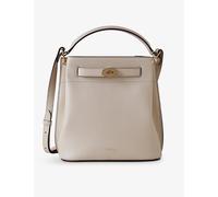 Mulberry Womens Mulberry Islington Small Leather Bucket Bag Chalk 1 Size