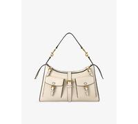 Mulberry Womens Mulberry Roxanne Leather Shoulder Bag Eggshell