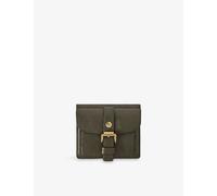 Mulberry Womens Mulberry Roxanne Square Leather Wallet Juniper Green 1 Size