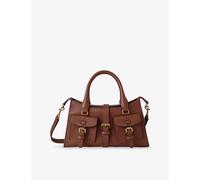 Mulberry Womens Mulberry Small Roxanne Leather Top-Handle Bag Oak 1 Size