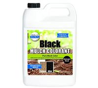 MulchWorx Black Mulch Color Concentrate- Gallon - Treats 11,200 sq. ft. - Pure Midnight Black Mulch Dye Spray