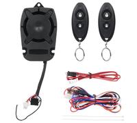 Mulcort Anti Theft Alarm, Real Time Monitoring System with Remote, Sound Alert, Vibration Sensor, Night Protection, ACC Monitoring, 5-Level Shock Sensitivity, Easy Installation