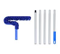 Mulcort Extendable Ceiling Fan Duster, Feather Duster with Bendable Pad, Cobweb & Corner Brush Cleaning Kit for Cleaning Blinds, Interior Roof, Ceiling Fan, Cars