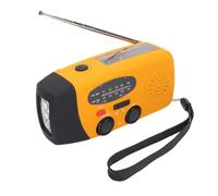 Mulcort Hand Crank Radio, Wind Up Radio, Emergency Radio,SOS Alarm,Flashlight,Hand-Crank Dynamo,AM/FM/NOAA Weather Radio,USB-C Charging,5000 mAh Rechargeable Battery, for Camping/Hiking/Survival