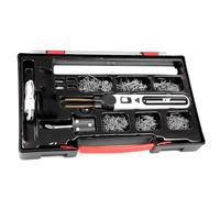 Mulcort Plastic Welding Machine,Electric Plastic Hot Nail Pen Heating Electric Soldering Iron Set for Plastic Product Repair Needle Specifications Complete Continuous Nail 200 Nails 2000 mAh Battery