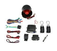 Mulcort Universal 12V Auto Car Alarm System, Car Vehicle Security with Keyless Entry System Burglar Alarm Protection Anti Theft 2 Remote Multi Level Arming for Truck SUV (L216)