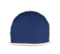 Muldale Blue Tea Cosy for Teapot Large in Oxford Navy - Insulated Cotton | Extra Thick Wadding - Designed in England - 100% Cotton Tea Cosy Covers Fit 1 to 6 Cup