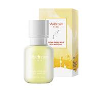 Muldream Seoul Vegan Green Mild Vita Moisturiser Ampoule, Hydrating Serum for Uneven Skin Tone and Anti Aging, Ampoules Reduce Wrinkles and Tired Skin - 55ml Clear