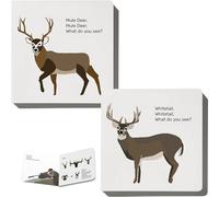 Mule Deer, Mule Deer, What do You See? Interactive Hunting Gear & Rifles Calibers Board Book - Outdoor Education Guide for Beginners & Families, 16 Pages of Gear Ethics & Matching (Combination)