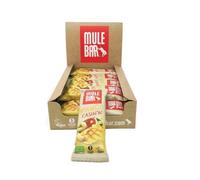 MULEBAR - Box of 15 Energy Bars - Mango Cashew Nuts - Soft Texture - Easy to Digest - 100% Natural, Organic and Vegan Ingredients - Made in France - 40gr