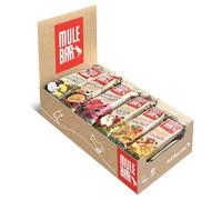 MULEBAR - Box of 30 Mixed Energy Bars - Soft Texture - Easy to Digest - 100% Natural, Vegan - Made in France - 40gr