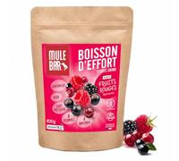 MULEBAR - Powdered Energy Drink - Red Berries - Isotonic Drink - Antioxidant - 8 Vitamins - 4 Minerals - Easy to Digest - Made in France - 600g