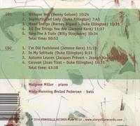 MULGREW MILLER/NIELS-HENNING ORSTED PEDERSEN - THE DUO: LIVE NEW CD